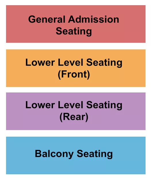 seating chart for Newport Music Hall - GA Floor & Balcony Seating - eventticketscenter.com