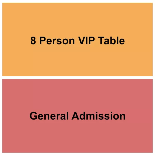 seating chart for Night We Met - GA & VIP table of 8 - eventticketscenter.com