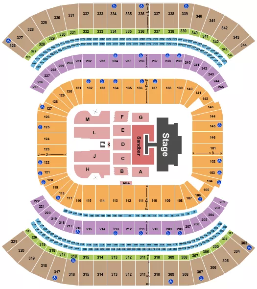 Nissan Stadium Tickets Seating Chart