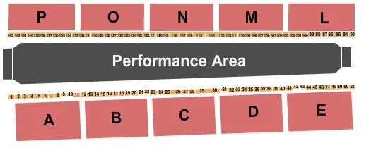 seating chart for Norris-Penrose Event Center - Rodeo - eventticketscenter.com