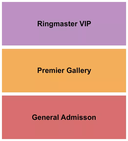 seating chart for North Georgia Premium Outlets - Circus - eventticketscenter.com