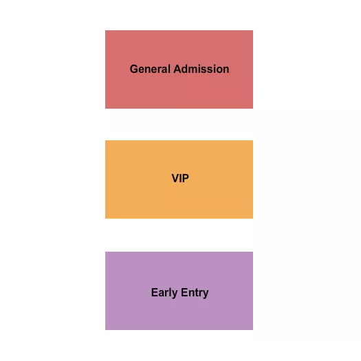 seating chart for North Heights Lutheran Church - GA/VIP/Early Entry - eventticketscenter.com