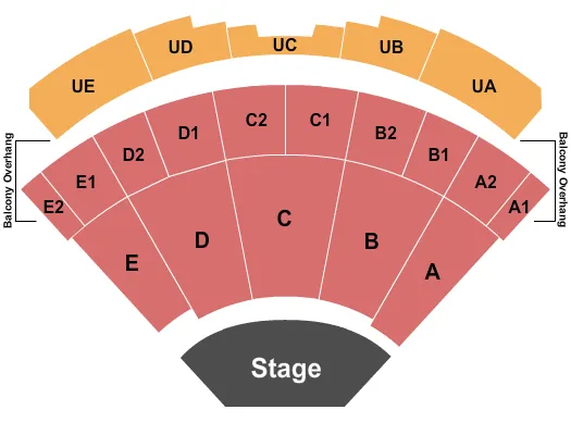 seating chart for NorthRidge Church - End Stage - eventticketscenter.com