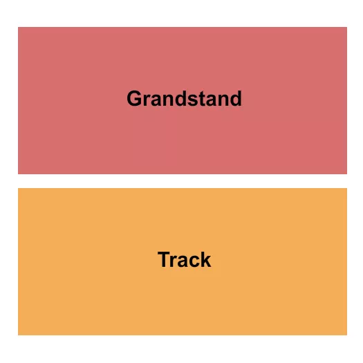 seating chart for Northwest Missouri State Fairgrounds - Grandstand & Track - eventticketscenter.com