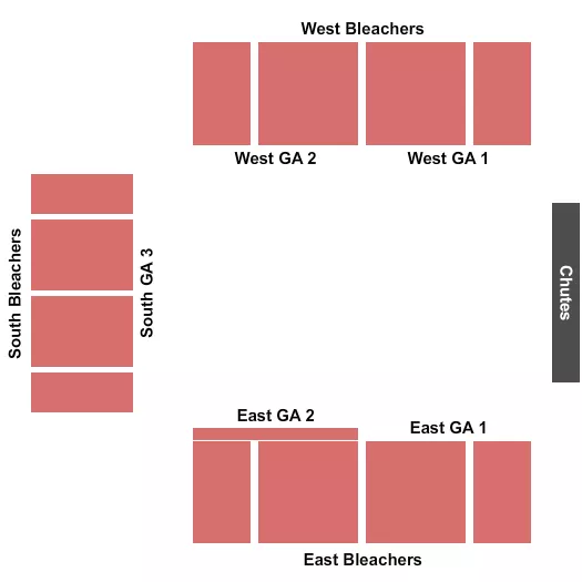 seating chart for Ocean City Inlet - Rodeo - eventticketscenter.com