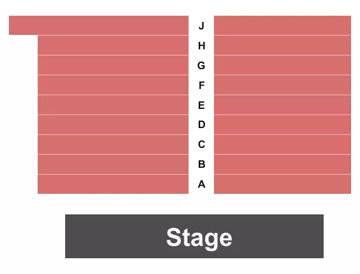 seating chart for Odc Theater Performance Gallery - Endstage - eventticketscenter.com