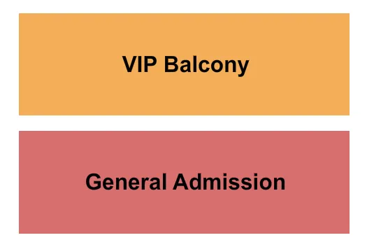 seating chart for Ogden Theatre - GA-VIP Balcony - eventticketscenter.com