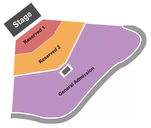seating chart for Old Field Beach At Indian Lake - Endstage - eventticketscenter.com