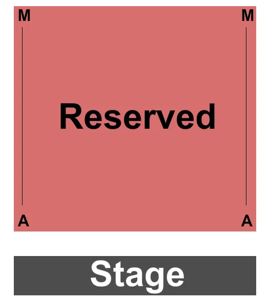 seating chart for Old Town Hall Theater - Carl And Gretas - eventticketscenter.com