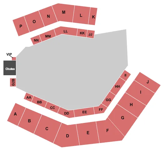 seating chart for Omak Stampede - Rodeo - eventticketscenter.com