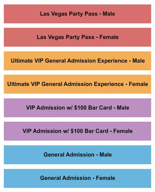 seating chart for Omnia Dayclub Las Vegas at Caesars Palace - MF GA/VIP & Ultimate VIP - eventticketscenter.com