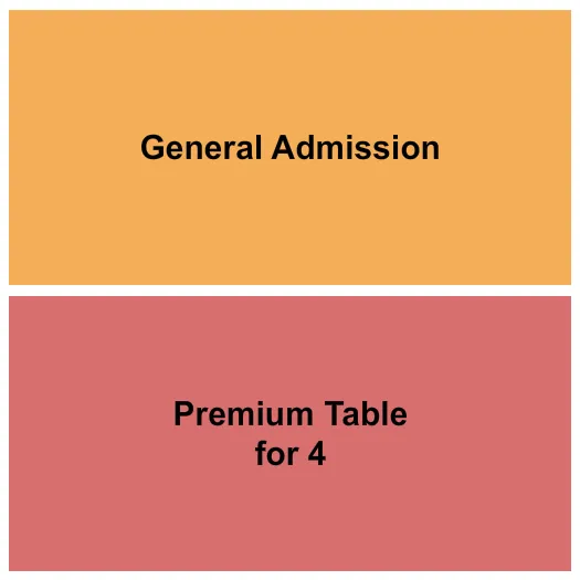 seating chart for Ontario Improv - Premium table/GA - eventticketscenter.com