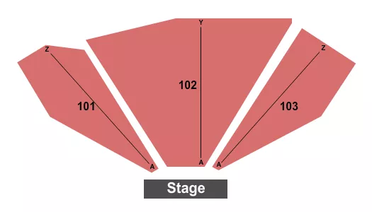 seating chart for The Hangar at Orange County Fair & Exposition Center - Endstage 2 - eventticketscenter.com