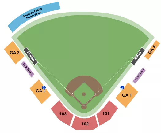 Western Nebraska Pioneers vs. Fort Collins Foxes in Gering Tickets 07/17/2025 635 PM