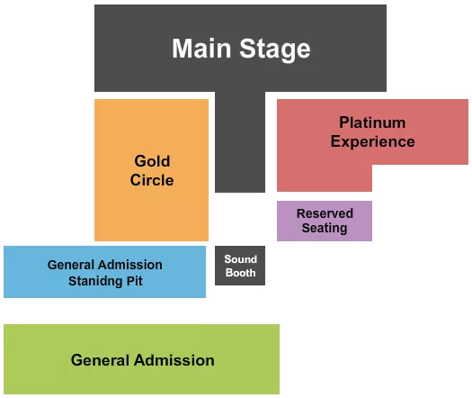 seating chart for Osceola Heritage Park - End Stage - eventticketscenter.com