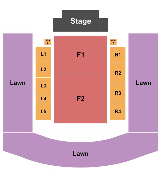 seating chart for Outdoor Amphitheater At Ford Idaho Center  - Pentatonix - eventticketscenter.com
