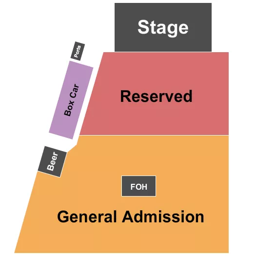 seating chart for Outdoors At Fargo Brewing Company - Reserved & GA - eventticketscenter.com