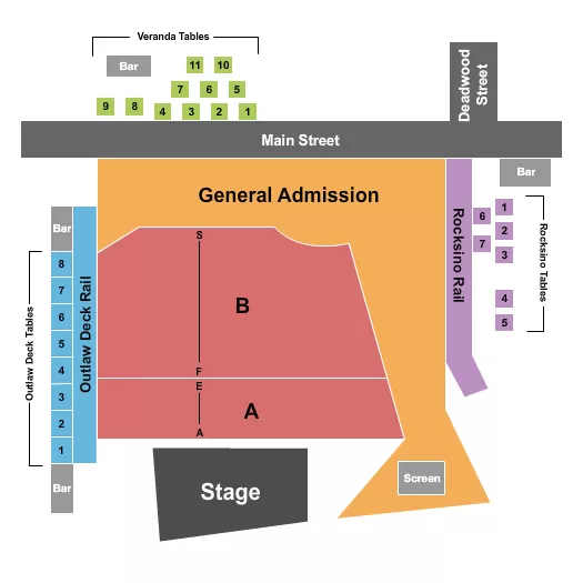 Sublime with Rome Deadwood Concert Tickets Outlaw Square