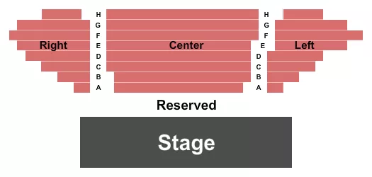 seating chart for Owen Theatre - TX - Endstage - eventticketscenter.com