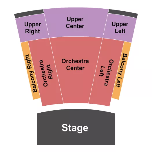 seating chart for Owens Auditorium at Sandhills Community College - End Stage - eventticketscenter.com