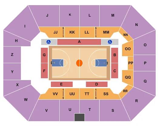 Owensboro Sportscenter Tickets & Seating Chart - ETC