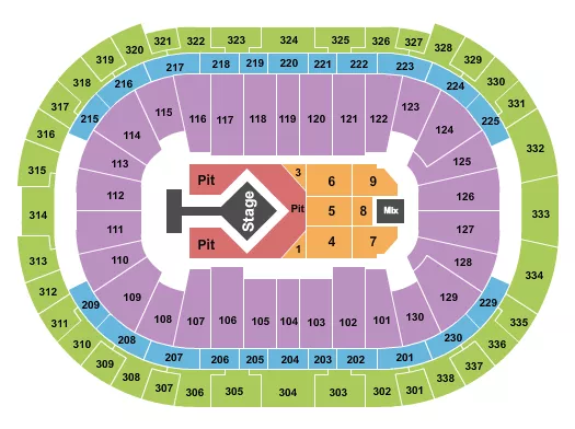 PNC Arena Tickets & Seating Chart - Event Tickets Center