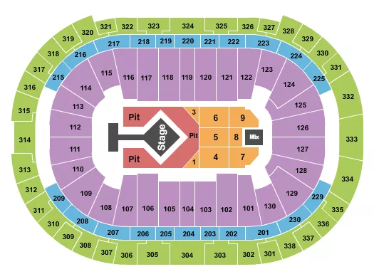 Pnc Arena Tickets Seating Chart Event Center