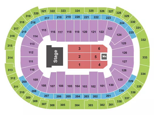 seating chart for Lenovo Center - Mariah Carey - eventticketscenter.com