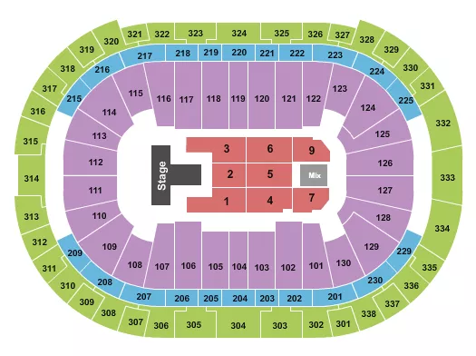 seating chart for Lenovo Center - Maveric City Music - eventticketscenter.com