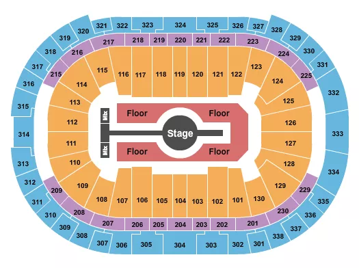 seating chart for Lenovo Center - Rod Wave - eventticketscenter.com