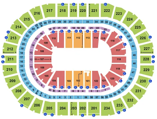 seating chart for PPG Paints Arena - Monster Jam 2 - eventticketscenter.com