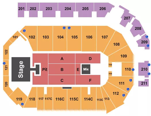 seating chart for PPL Center - Jason Aldean - eventticketscenter.com