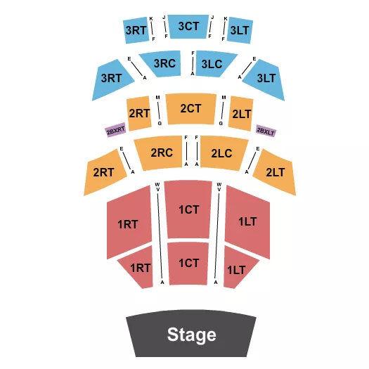 seating chart for Pabst Theater - Endstage 2024 - eventticketscenter.com