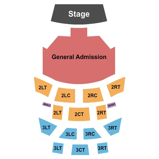 seating chart for Pabst Theater - Endstage GA - eventticketscenter.com