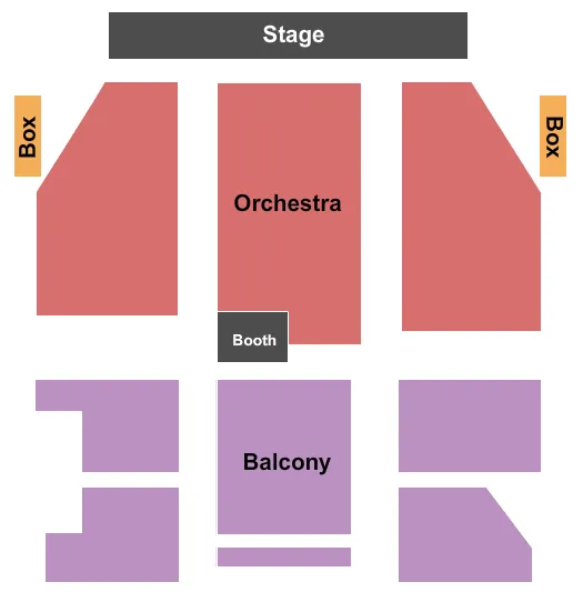 seating chart for Palace Theatre - NH - End Stage - eventticketscenter.com