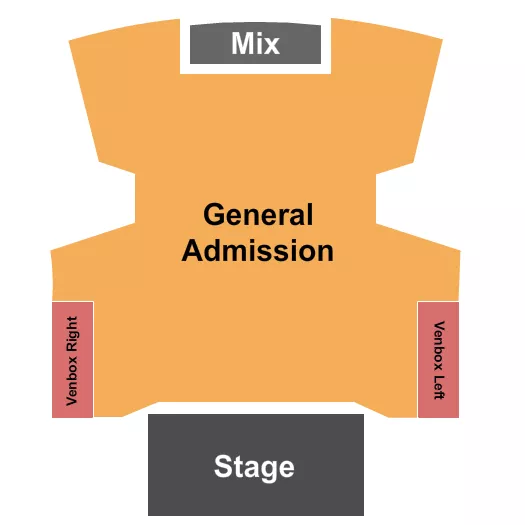seating chart for Palladium Times Square - GA & VENBOX - eventticketscenter.com