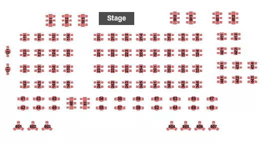 seating chart for Palm Beach Kennel Club - Tables 2 - eventticketscenter.com