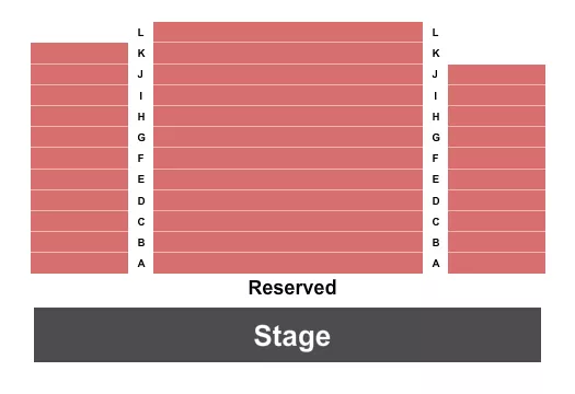 seating chart for Palm Canyon Theater - Endstage 2 - eventticketscenter.com