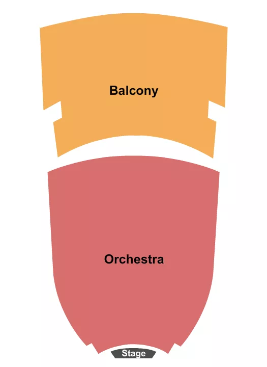 seating chart for Paramount Theatre - Oakland - Endstage 2 - eventticketscenter.com