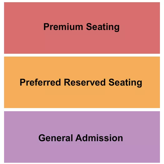 seating chart for Parkway Theater - MN - GA/Premium/Preferred - eventticketscenter.com