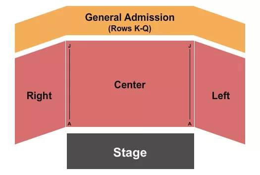 seating chart for Parkway Theater - MN - Endstage - eventticketscenter.com