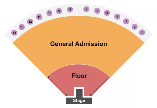 seating chart for Pavilion on Park Square - Concert 2 - eventticketscenter.com