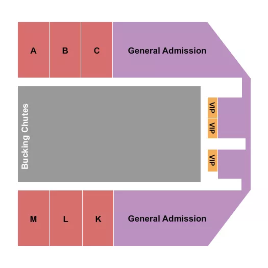 seating chart for Payne Auto Group Arena - Rodeo - eventticketscenter.com