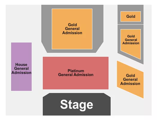 seating chart for Payomet Performing Arts Center - Endstage GA/Platinum/House - eventticketscenter.com