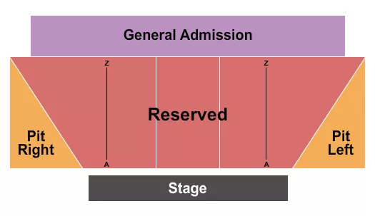 seating chart for Peoria Amphitheater at Buffalo Run Casino - Endstage - eventticketscenter.com