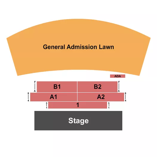 seating chart for Pepsi Amphitheatre at Fort Tuthill - Endstage 3 - eventticketscenter.com