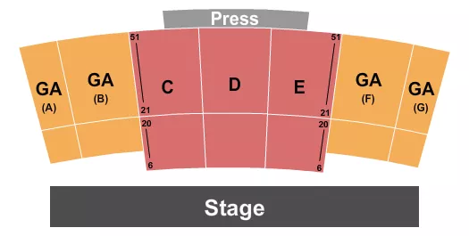 seating chart for Perkins Stadium - DCI - eventticketscenter.com