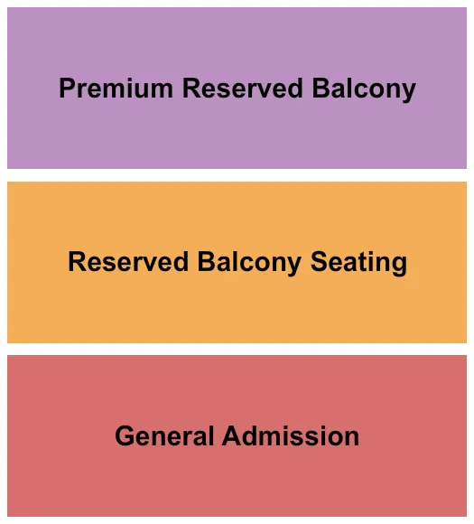 seating chart for Pieres Entertainment Center - EndStage Resv/Prem Balcony - eventticketscenter.com