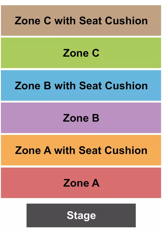 seating chart for Pinecrest Gardens - Candlelight - eventticketscenter.com