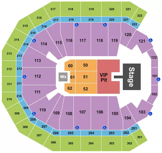 Pinnacle Bank Arena Interactive Seating Chart | Cabinets Matttroy